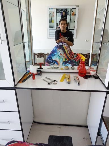 عکس پیرایش عصر مو 