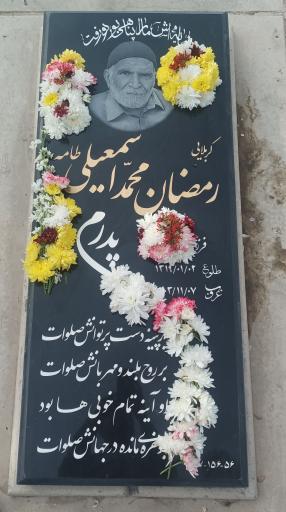 عکس مزار رمضان محمد اسمعیلی طامه 