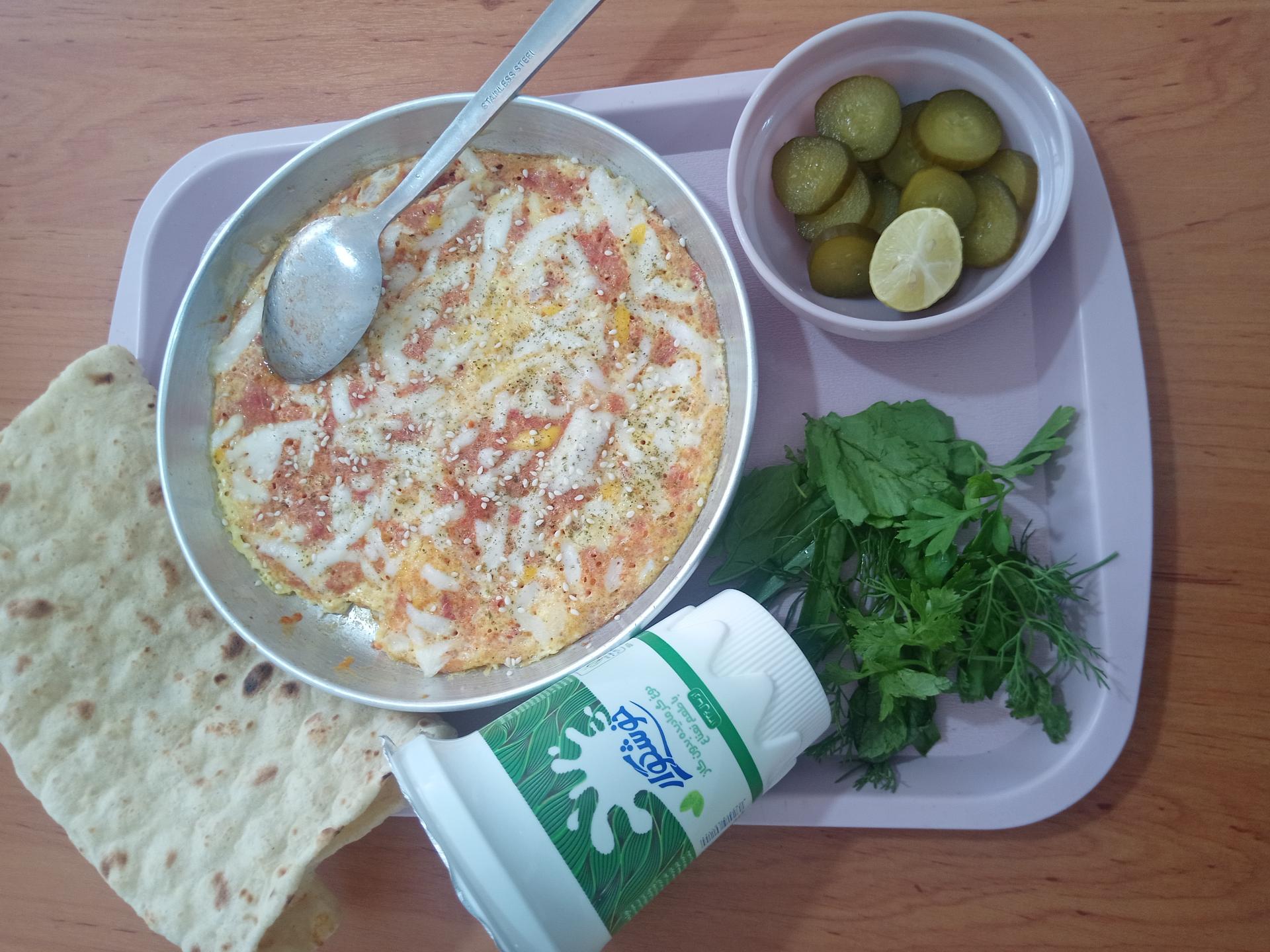 عکس صبحانه سرا مهدی