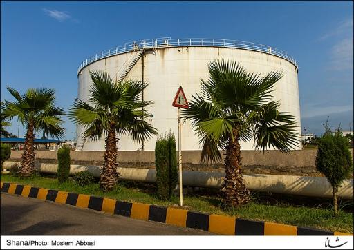 عکس انبار نفت رشت