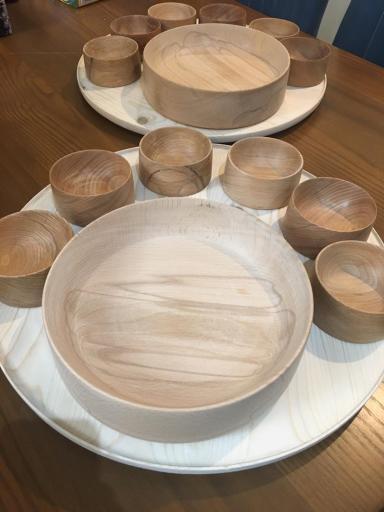 عکس نجاری خراطی سازه چوبی سکویا