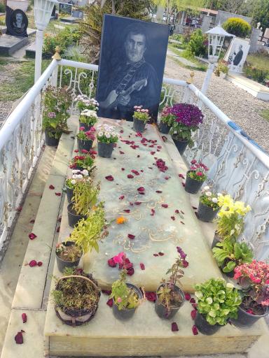 عکس مزار حبیب محبیان