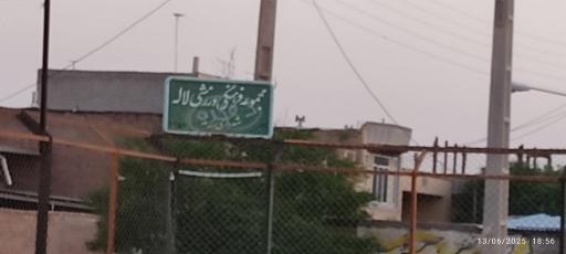 عکس زمین چمن مصنوعی لاله