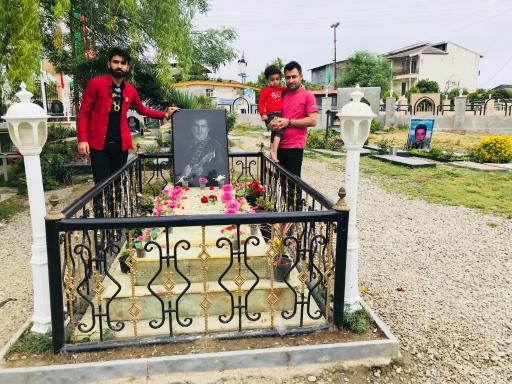عکس مزار حبیب محبیان