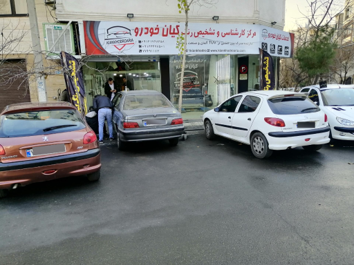 عکس کارشناسی فنی و تشخیص رنگ کیان خودرو