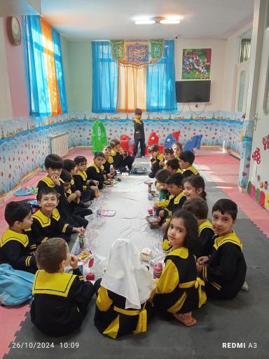 عکس مهد قران راهیان جنات النعیم (ریحانه الحسین)