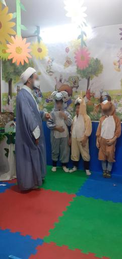 عکس مهد قران راهیان جنات النعیم (ریحانه الحسین)