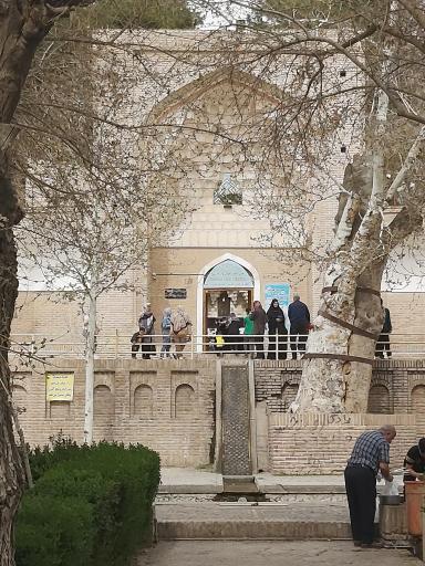 عکس کاروانسرای شاه عباسی قدمگاه