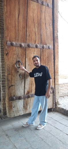 عکس کاروانسرای شاه عباسی قدمگاه