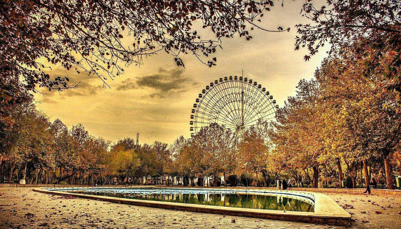 عکس آب نما پارک ملت