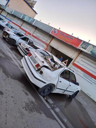 عکس خرید و فروش خودروهای تصادفی شرکا