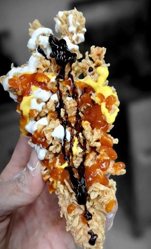 عکس مرغ سوخاری کی اف سی