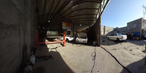 عکس تعمیرگاه و میزان فرمان سلیمان