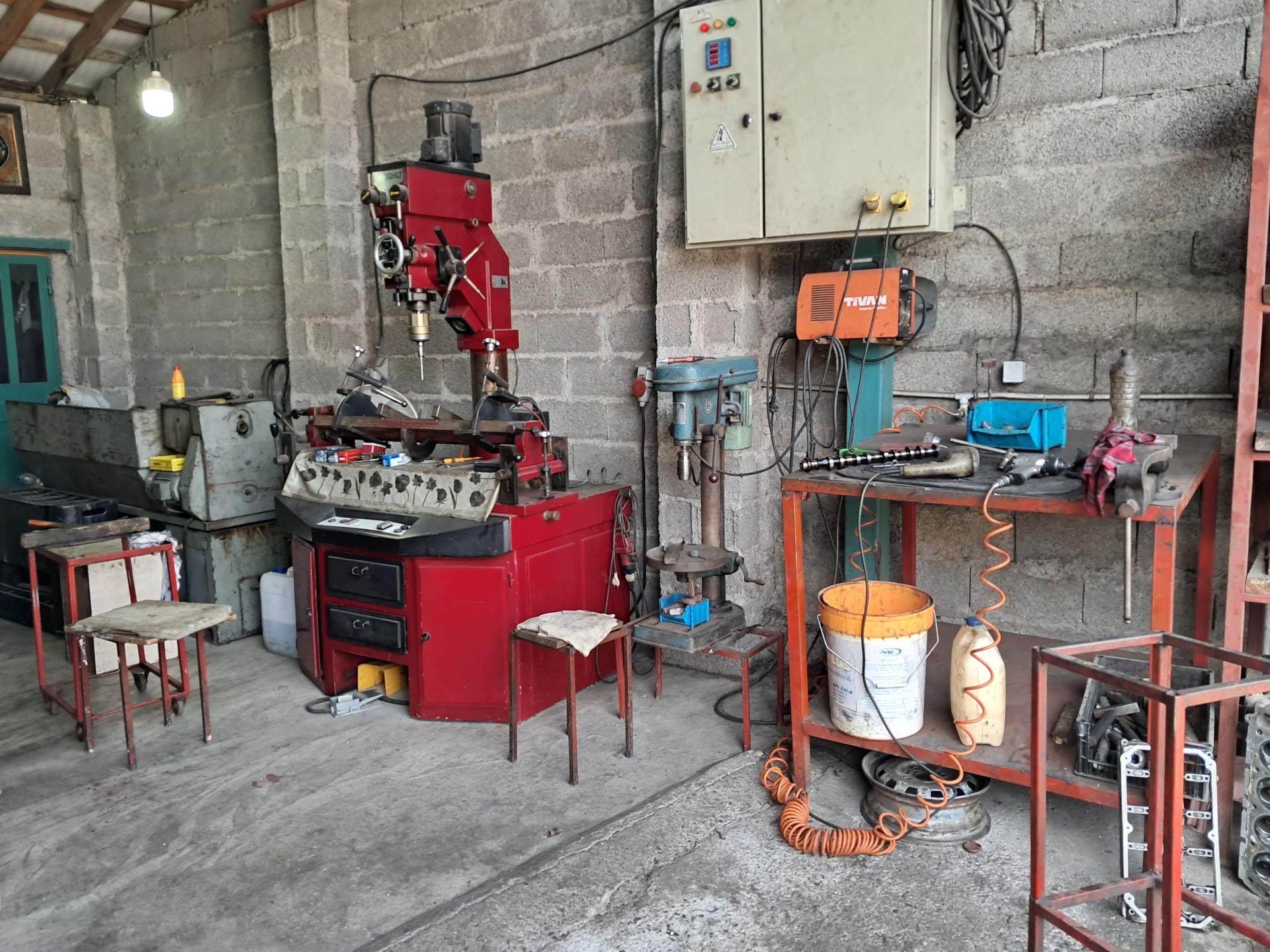 عکس سوپاپ تراشی و کف تراشی سعید و فرزاد