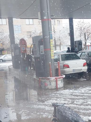 عکس پمپ بنزین ۱۴۸ مینائی