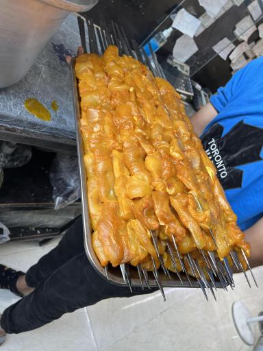 عکس کباب زغالی سعید