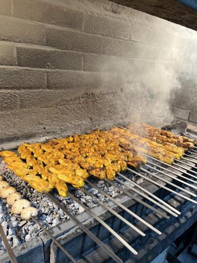 عکس کباب زغالی سعید