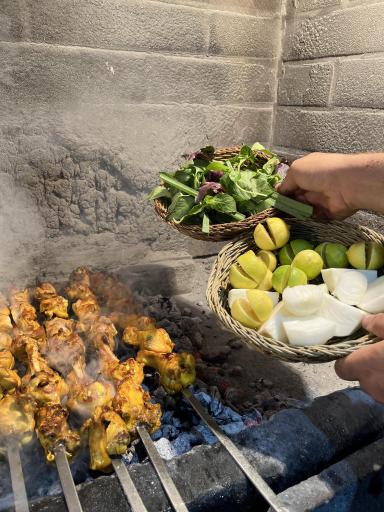 عکس کباب زغالی سعید