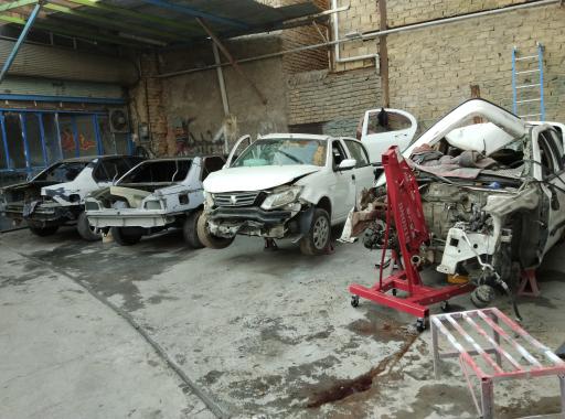 عکس نقاشی اتومبیل رضا 