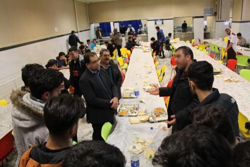 سلف غذاخوری دانشکده فنی و حرفه ای شهید قاضی طباطبایی