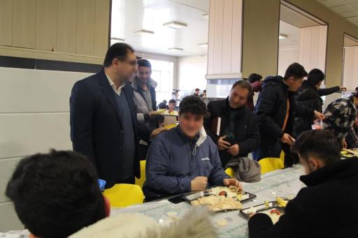 سلف غذاخوری دانشکده فنی و حرفه ای شهید قاضی طباطبایی