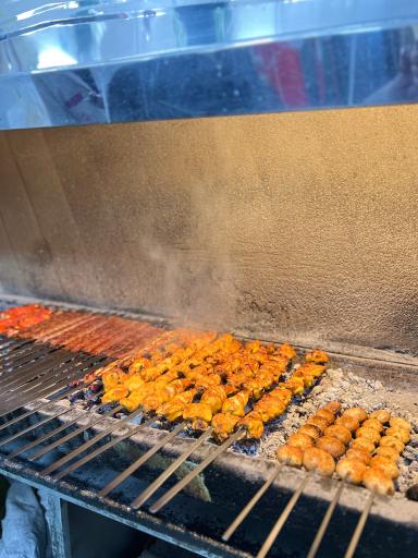 عکس کباب زغالی سعید