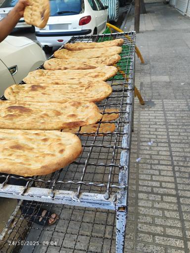 عکس نان بربری