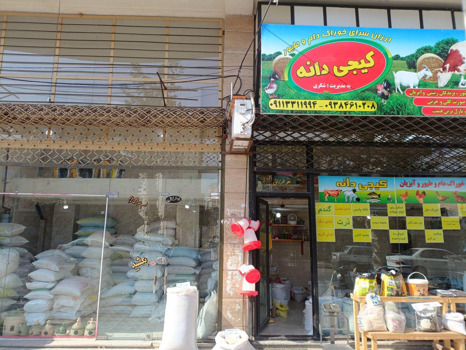 عکس خوراک دام و طیور کیجی دانه