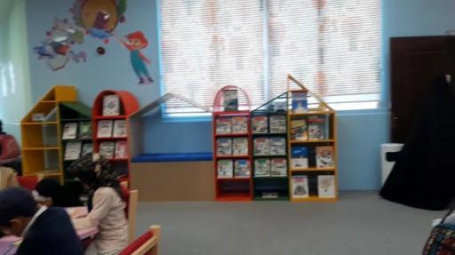 عکس کتابخانه مرکزی قم