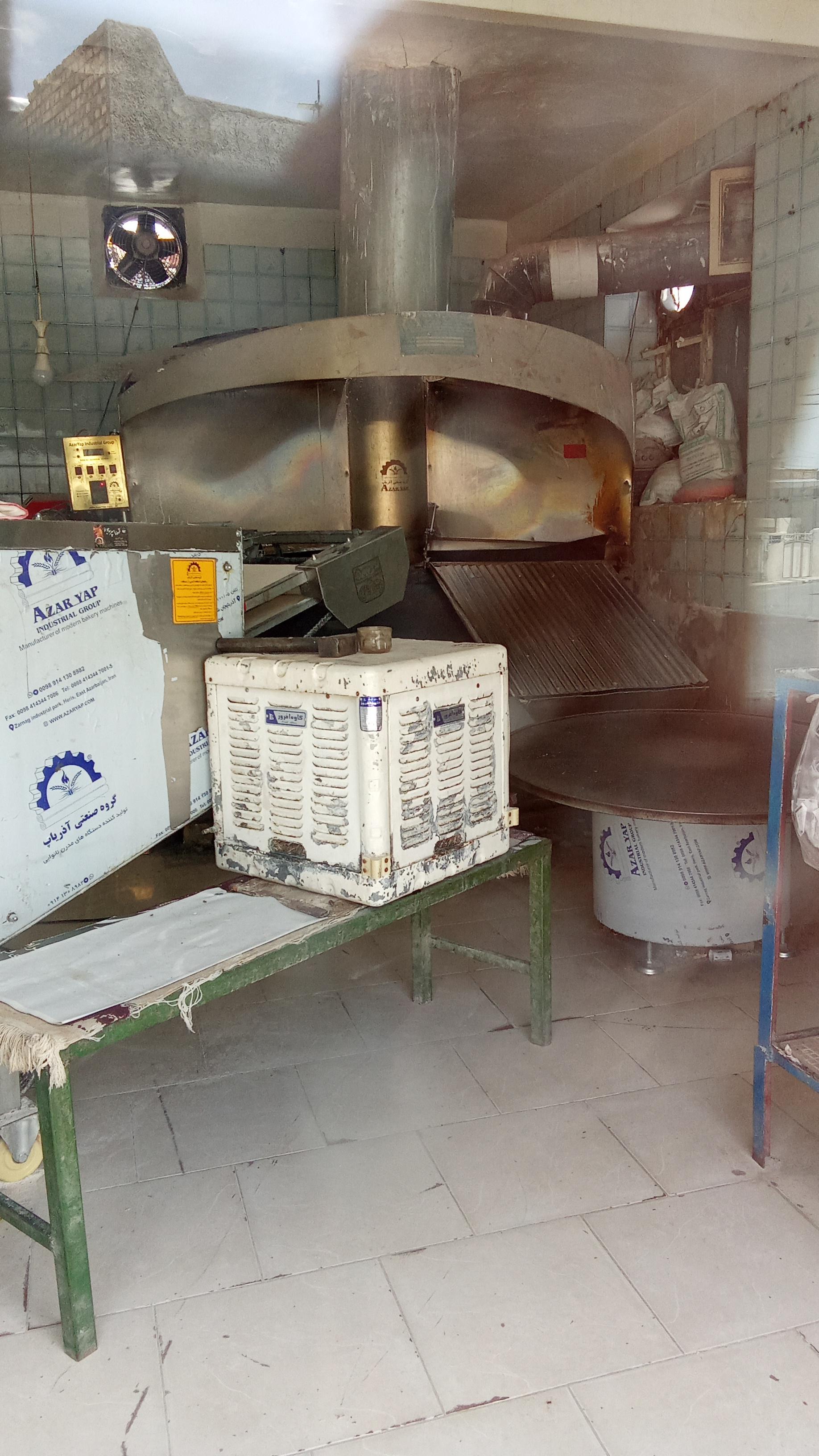 عکس نانوایی لواش 