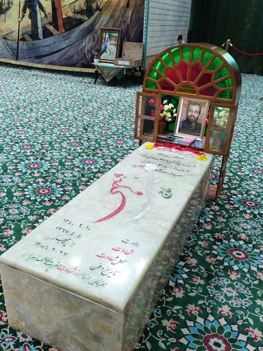 عکس مزار سردار شهید حاج علی هاشمی