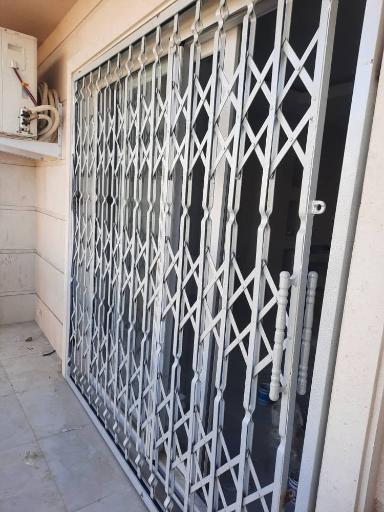 عکس شاخ گوزنی و درب آکاردئونی مهندس غلامی