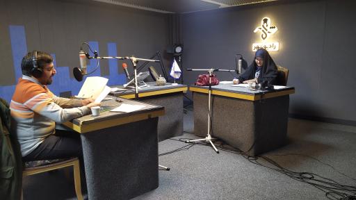 عکس استودیو رسانه شهر شهرداری سمنان