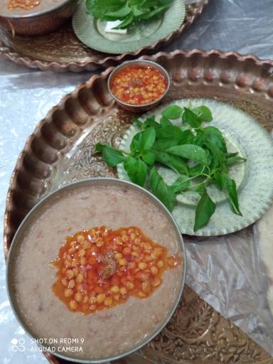 عکس شله پزی رضا