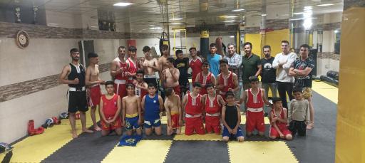 کلاس آموزش موی تای و mma مهدی جعفری 