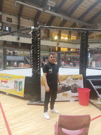 عکس کلاس آموزش موی تای و mma مهدی جعفری 