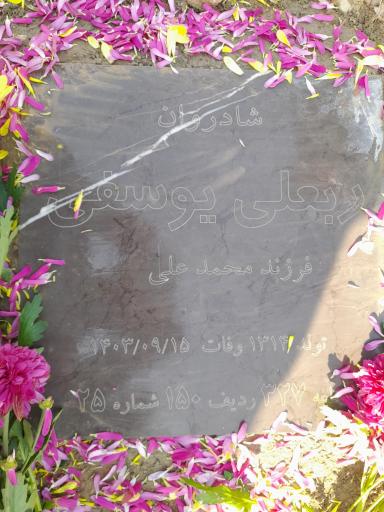 عکس مزار ربعلی یوسفی