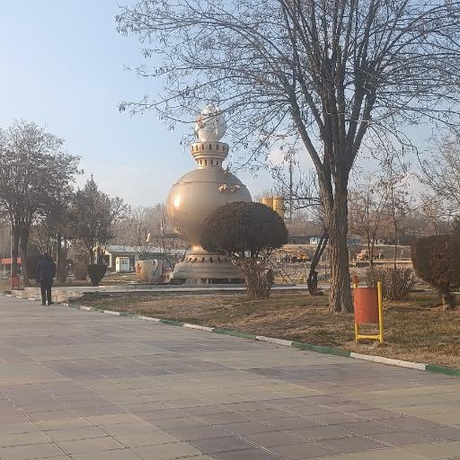 عکس حوض پارک سماور