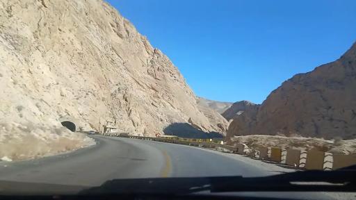 عکس تونل تنگ زاغ به طول 400 متر