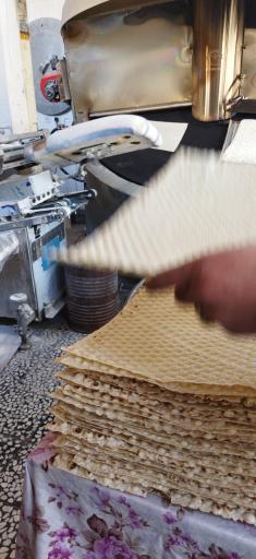 عکس نانوایی  لواش 