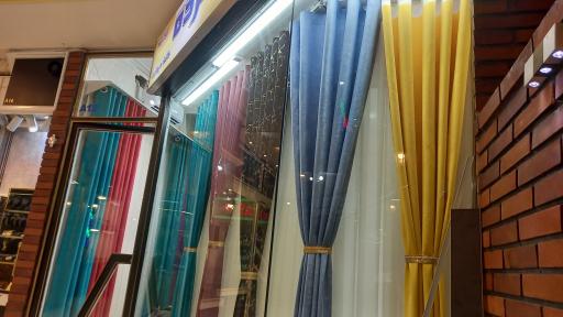 عکس پرده و کاغذدیواری  آبگینه 