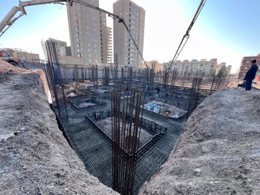 عکس بتن آماده استحکام بتن شرق کاسپین