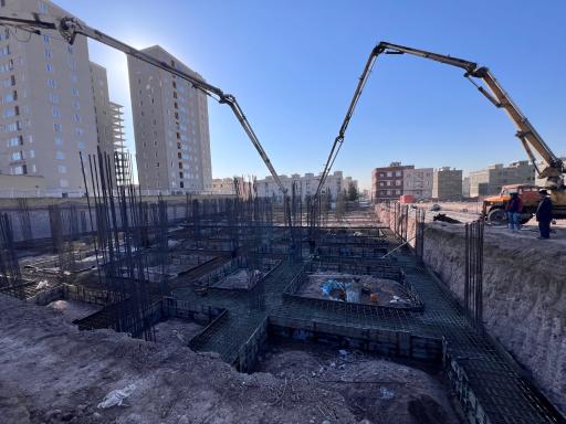 عکس بتن آماده استحکام بتن شرق کاسپین