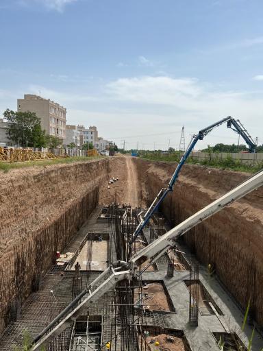 عکس بتن آماده استحکام بتن شرق کاسپین