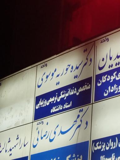 عکس دکتر سیده حوریه موسوی