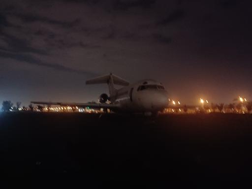 عکس هواپیما متروکه الغدیر