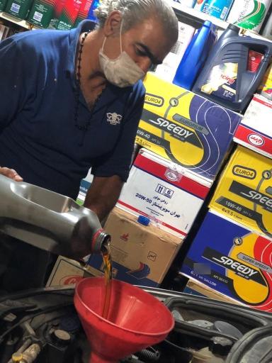 آپاراتی و تعویض روغن حمید هاشم خانی