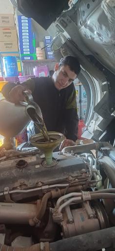 آپاراتی و تعویض روغن حمید هاشم خانی