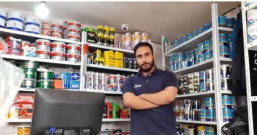 عکس ترکیب رنگ کامپیوتری اتومبیل امین