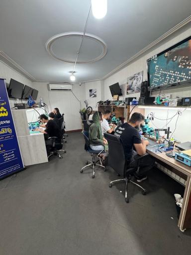 عکس آموزش تعمیرات موبایل شتاب